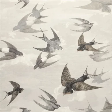 Designers Guild Chimney Swallows  tapet dusky image