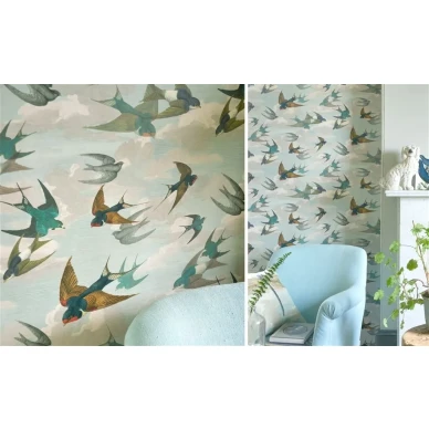 Designers Guild Chimney Swallows  tapet image