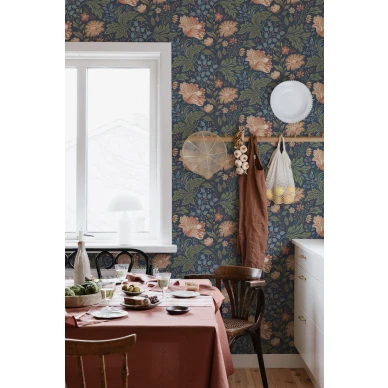 Sininen keittiotapetti Ava Sandbergilta 400 86 image