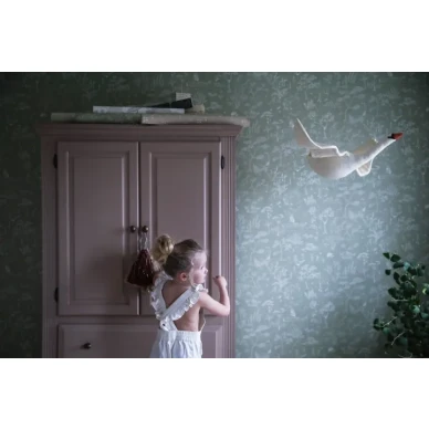 Hollie vihrea lastentapetti Sandbergilta image