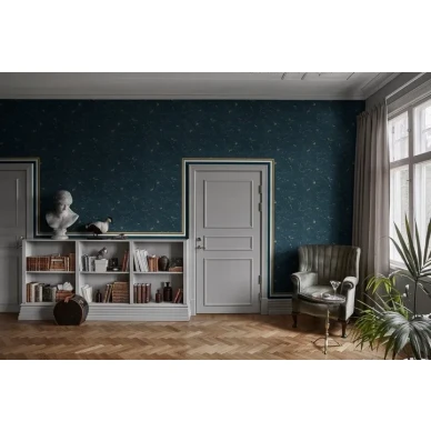 Marion tapet blå image