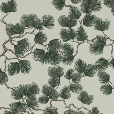PINE vihrea mantytapetti Sandbergilta image