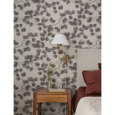 Pine klassinen puutapetti ruskeana image