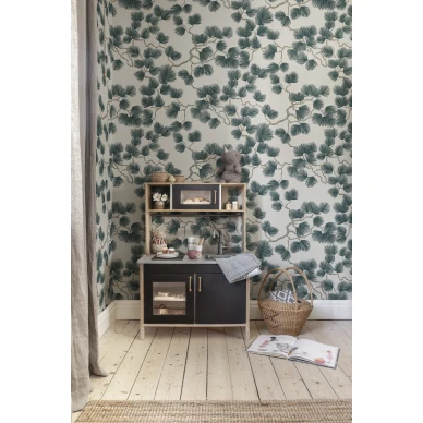 Vihrea puutapetti Pine Sandbergilta 804 78 image