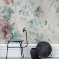 Kaunis muralitapetti kukkakuviolla Sandbergin Faded Passion 623 06
