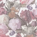 Masterpiece vaalea monivarinen kukkatapetti Eijffingerilta