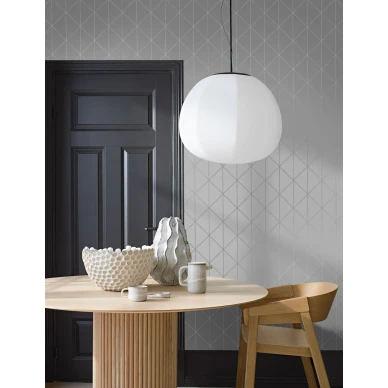 Borastapeter Diamonds harmaa tapetti olohuoneeseen image