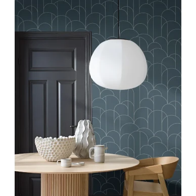 Arch tapet på blå bakgrund image