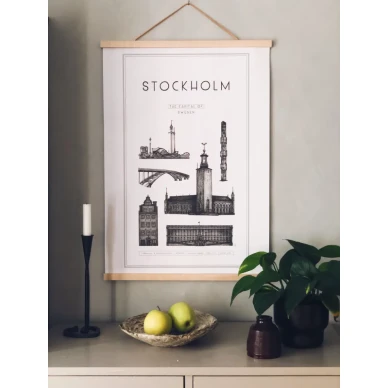 Stockholm planscher by Julia Bäck image