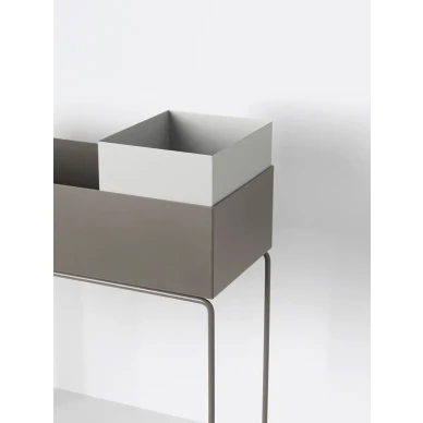 Ferm Living Plant Box Pot kruka i ljusgrå image