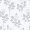 Sandudds Rose blomma tapeter med romantiska ljusgrå mönster skulle vara en bra passform för sovrummet