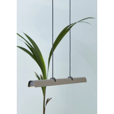 Belid Fold Pend graciös sand färg taklampa image