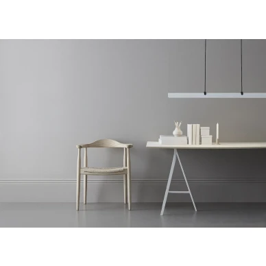 Belid Fold Pend graciös vit taklampa image