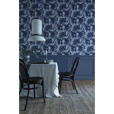 Omenankukka sininen kukkatapetti Sanduddilta image