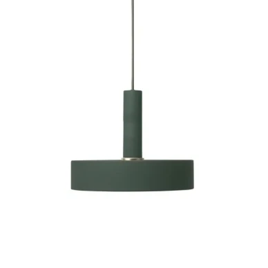 Ferm Living Collect Lighting Socket Pendant High taklampa - dark green image