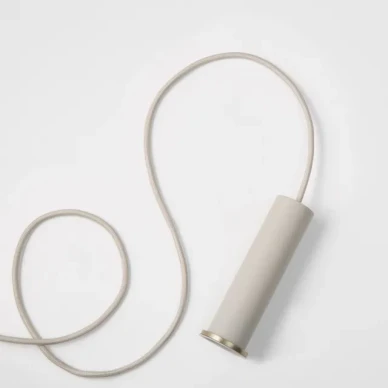 Ferm Living Collect Lighting Socket Pendant High taklampa - light grey image