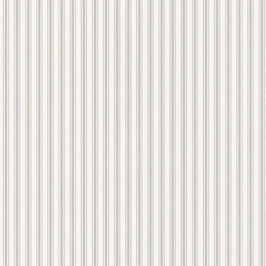 Aspö Stripe tapet på vit bakgrund och gråa ränder image