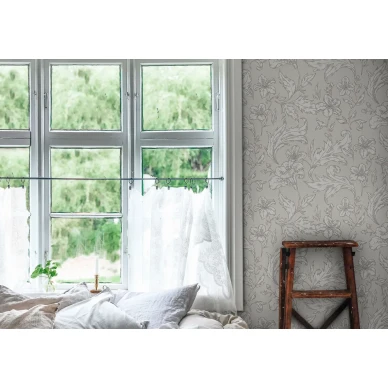 Sandberg Karin blomtapet - beige image