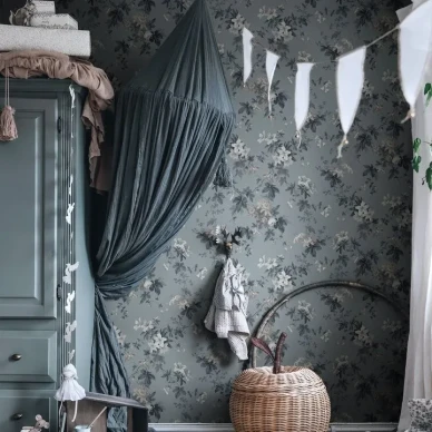 romantisk blommig tapet Sandra image