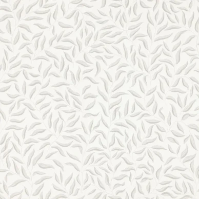 Karolina tapet på vit bakgrund och ljusgrå lagerblad image