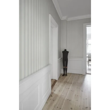 randig Gustav tapet i ljusblå image