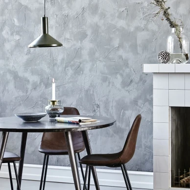 Vase Forms Low tyylikas pyorea harmaa lasivaasi House Doctorilta image