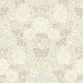 Beige kukkatapetti 7691 Dahlia Garden Borastapeter