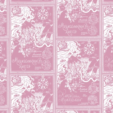 Mumindalens Karta mumintapet  image