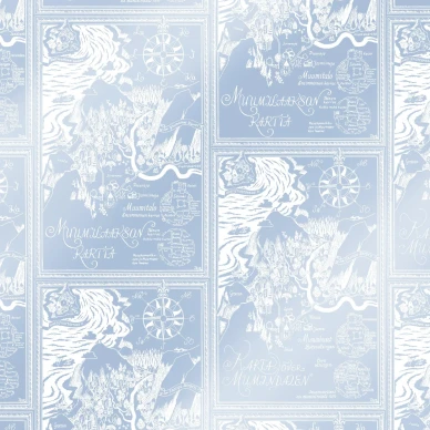 Mumindalens Karta mumintapet  image