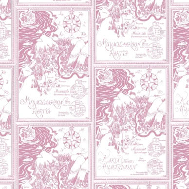 Mumindalens Karta mumintapet  image