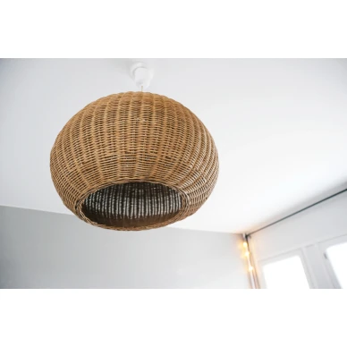 Ferm Living Braided Belly taklampa, foto: @karolinaskaos image