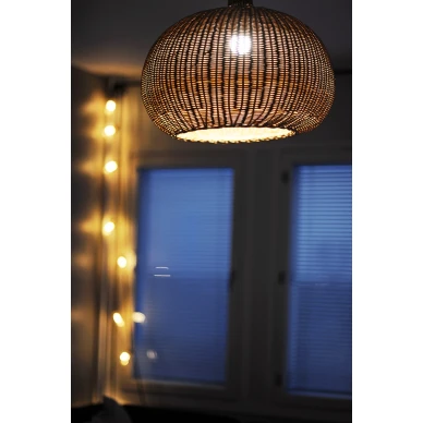 Ferm Living Braided Belly taklampa, foto: @karolinaskaos image