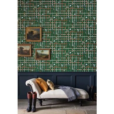 Cole & Son Bastoni tapet green image