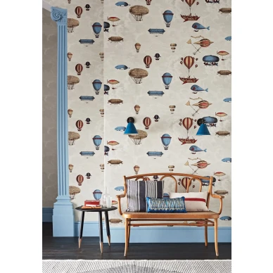 Cole & Son Macchine Volanti tapet image