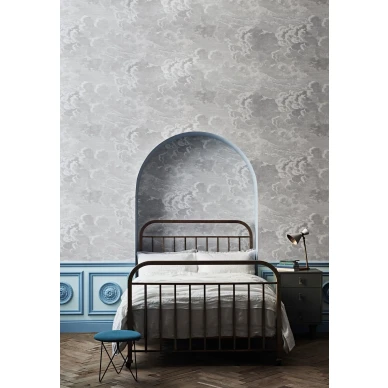 Cole & Son Nuvolette tapet Soot and Snow image