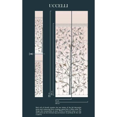 Cole & Son Uccelli tapet image