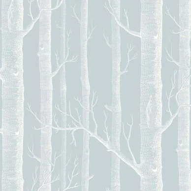 Cole & Son Woods trädtapet blåvit image