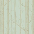 Cole & Son Woods trädtapet grön-guld