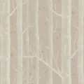 Cole & Son Woods & Stars trädtapet ljusbrun-brons