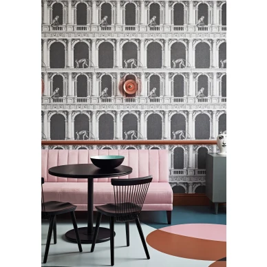 Cole & Son Procuratie e Scimmie tapet image