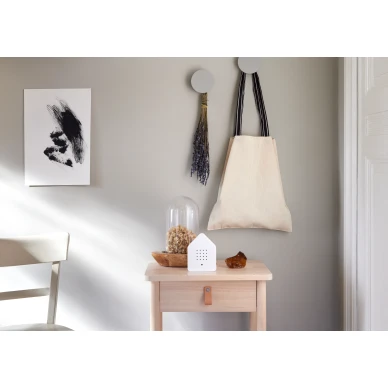 Linnunlauluboksi toivoo tervetulleeksi eteisessa Zwitscherbox image