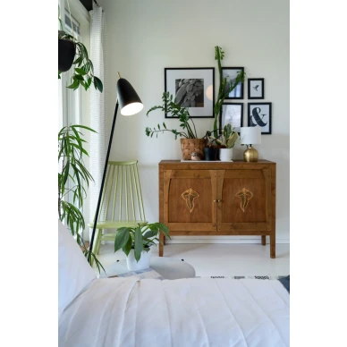 Sessak Aiden golvlampa i svart image