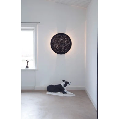 Sessak Colby vägglampa - svart image