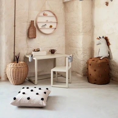 Dot Tufted Cushion beige koristetyyny Ferm Livingilta v2 image