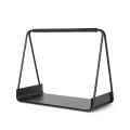 Ferm Living Port Wood Basket vedkorg Black