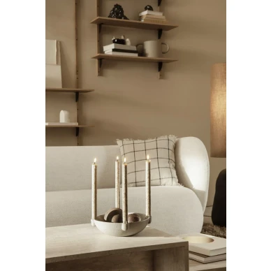 Ferm Living Bowl Candle Holder ljusstake Ceramic Large image
