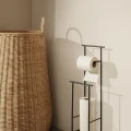 Ferm Living Dora Toilet Paper Stand wc-papperställning black