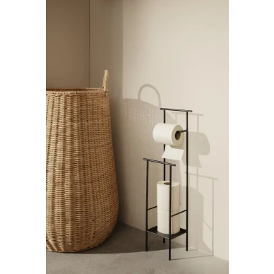 Ferm Living Dora Toilet Paper Stand wc-papperställning black image