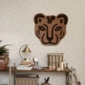 Ferm Living Tufted Leopard Head matta