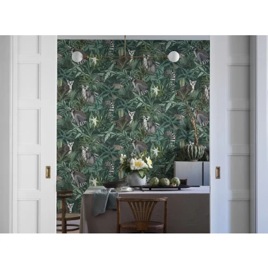 Boråstapeter Madagascar muraltapet med djur image